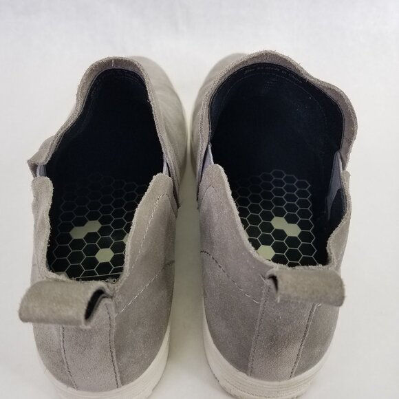 Dolce Vita Shoes Women’s 9.5 Tanya Gray Suede Platform High Top Sneakers Pull On - Picture 10 of 13